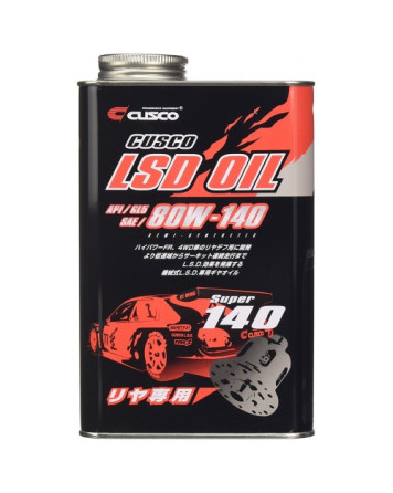 CUSCO Differential LSD Gear Oil API GL5 SAE 80W-140 Super 140 1 Litre