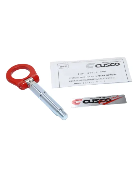 Toyota GR Yaris 20+ Cusco Foldable Rear Tow Hook Toyota GR Yaris 20+ Cusco Foldable Rear Tow Hook