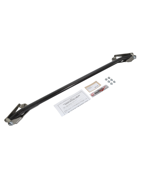 Toyota GR Yaris 20+ Cusco ALC OS Front Strut Brace (Carbon Film Wrapped Bar) Toyota GR Yaris 20+ Cusco ALC OS Front Strut Brace (Carbon Film Wrapped Bar)
