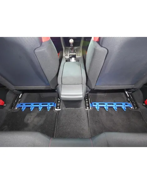 Honda Civic Type R FK7 FK8 17-22 Cusco Seat Rail Power Brace / Floor Brace Honda Civic Type R FK7 FK8 17-22 Cusco Seat Rail Power Brace / Floor Brace
