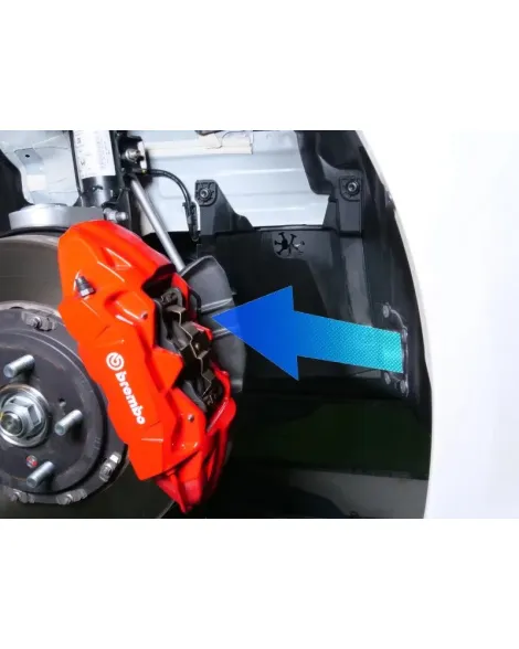 Honda Civic Type R FL5 2022+ Cusco Front Brake Cooling Duct Set Honda Civic Type R FL5 2022+ Cusco Front Brake Cooling Duct Set