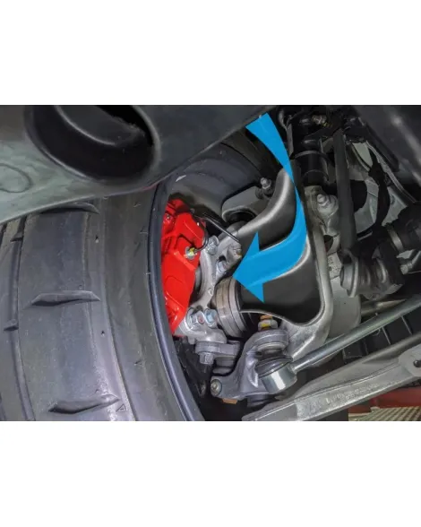 Honda Civic Type R FL5 2022+ Cusco Front Brake Cooling Duct Set Honda Civic Type R FL5 2022+ Cusco Front Brake Cooling Duct Set