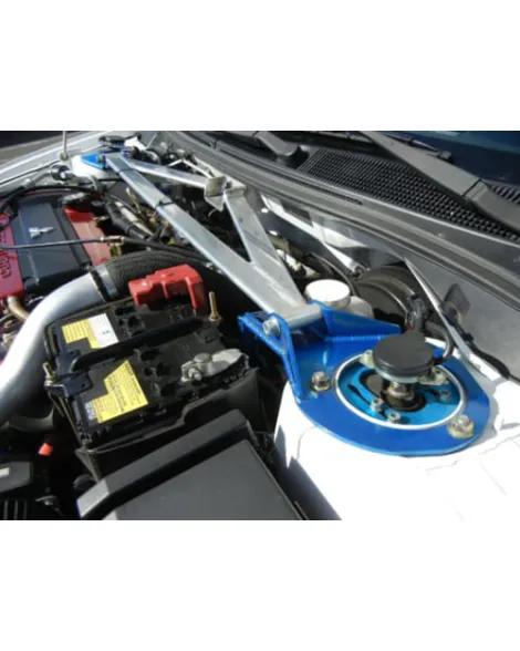 Mitsubishi EVO 7/8/9 VII-IX LHD Cusco Front Strut Brace with BMCS 3 Point Mitsubishi EVO 7/8/9 VII-IX LHD Cusco Front Strut Brace with BMCS 3 Point