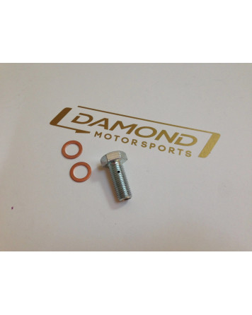 Damond Motorsports Mazda Turbo Oil Restrictor Banjo Bolt