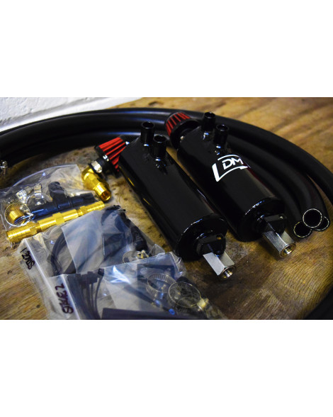 Mazda 3 MPS (Mazdaspeed3) Damond Motorsports Oil Catch Can Kit Stage 3