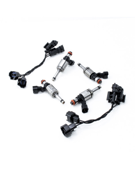 Ford 13-16 Ford Focus ST/RS 2.0/2.3 & 15 Mustang 2.3L Ecoboost DeatschWerks Set of 4 1700cc injectors (GDI) Ford 13-16 Ford Focus ST/RS 2.0/2.3 & 15 Mustang 2.3L Ecoboost DeatschWerks Set of 4 1700cc injectors (GDI)