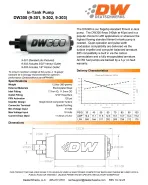 Subaru Impreza WRX/STI / Forester / Legacy 93-07 DeatschWerks DW300 340lph in-tank fuel pump w/ install kit Subaru Impreza WRX/STI / Forester / Legacy 93-07 DeatschWerks DW300 340lph in-tank fuel pump w/ install kit