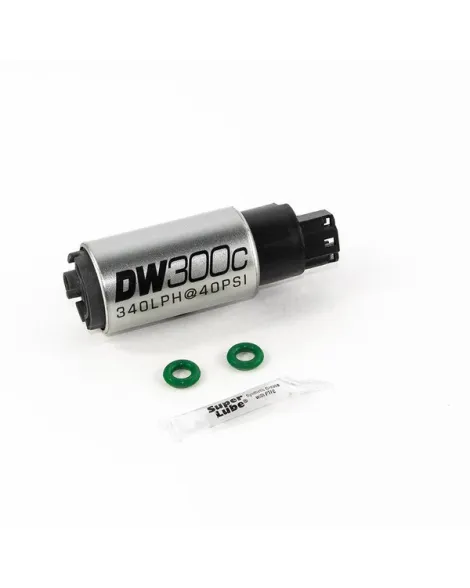Honda Civic 01-05 / Integra DC5 02-06 DeatschWerks DW300C 340lph compact fuel pump w/ install kit Honda Civic 01-05 / Integra DC5 02-06 DeatschWerks DW300C 340lph compact fuel pump w/ install kit