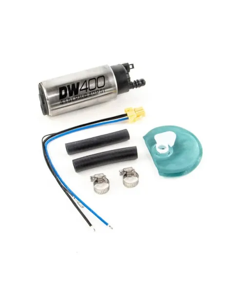DeatschWerks E85 DW400 415lph in-tank fuel pump w/Universal install kit DeatschWerks E85 DW400 415lph in-tank fuel pump w/Universal install kit