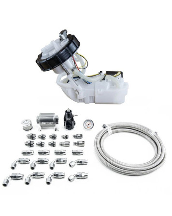 Honda Civic 01-05 / Integra DC5 02-06 DeatschWerks DW400 Pump Module + Return Kit SS PTFE