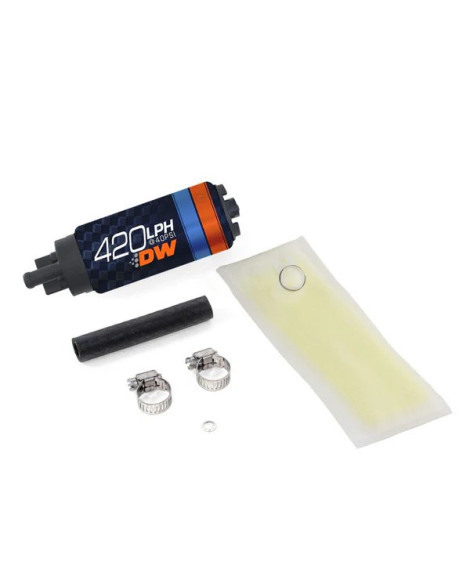 Honda Civic 92-00 / Integra 94-01 DeatschWerks DW420 420lph in-tank fuel pump w/ install kit Honda Civic 92-00 / Integra 94-01 DeatschWerks DW420 420lph in-tank fuel pump w/ install kit