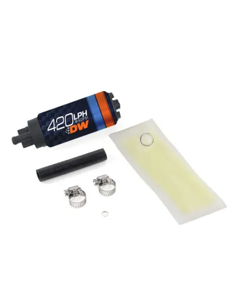 Honda Civic 92-00 / Integra 94-01 DeatschWerks DW420 420lph in-tank fuel pump w/ install kit Honda Civic 92-00 / Integra 94-01 DeatschWerks DW420 420lph in-tank fuel pump w/ install kit