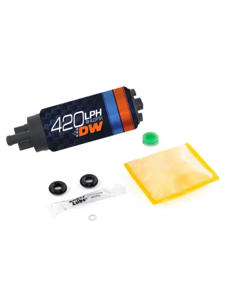 Mitsubishi EVO 8/9 VIII/IX 03-06 DeatschWerks DW420 420lph in-tank fuel pump w/ install kit
