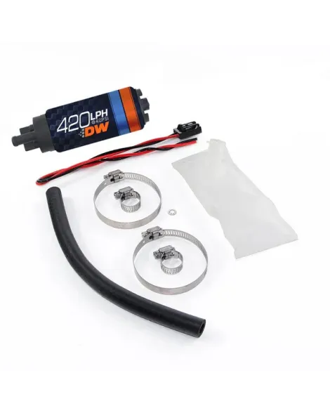 Nissan R32/R33/R34 GTR Skyline / 300ZX Z32 DeatschWerks DW420 420lph in-tank fuel pump w/ install kit Nissan R32/R33/R34 GTR Skyline / 300ZX Z32 DeatschWerks DW420 420lph in-tank fuel pump w/ install kit