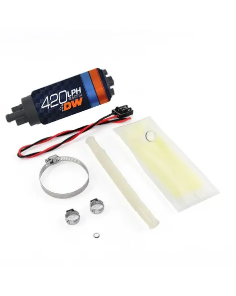 BMW E36 / E46 Incl M3 DeatschWerks DW420 420lph in-tank fuel pump w/ install kit BMW E36 / E46 Incl M3 DeatschWerks DW420 420lph in-tank fuel pump w/ install kit