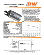 Ford Mustang 1999-2004 DeatschWerks DW440 440lph in-tank brushless fuel pump w/ install kit Ford Mustang 1999-2004 DeatschWerks DW440 440lph in-tank brushless fuel pump w/ install kit