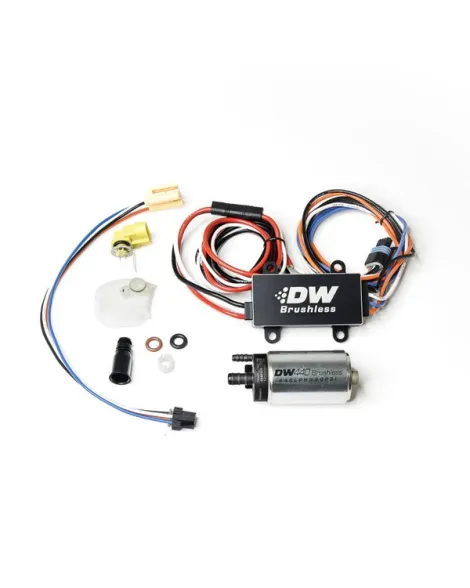 Subaru WRX/STI 08-21 DeatschWerks DW440 440lph in-tank brushless fuel pump w/ install kit