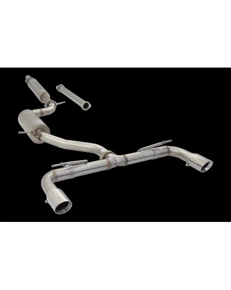 Volkswagen Golf GTI MK7 MK7.5 MK8 XForce 3" Cat Back System With Varex Muffler