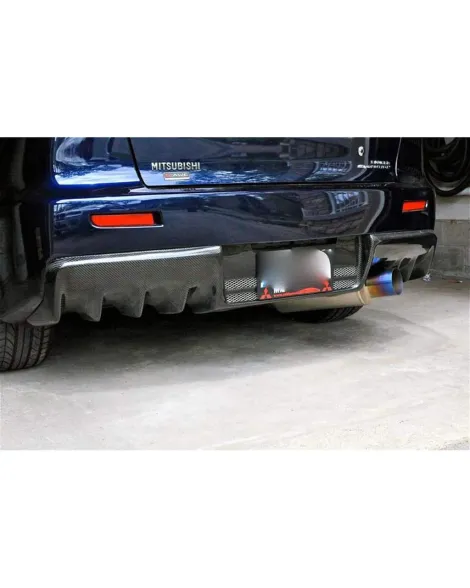 Mitsubishi EVO X 08-16 Extreme Turbo Systems (ETS) Titanium Single Exit Exhaust System Mitsubishi EVO X 08-16 Extreme Turbo Systems (ETS) Titanium Single Exit Exhaust System