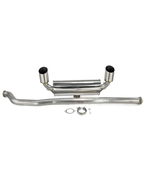 Mitsubishi EVO X 08-16 Extreme Turbo Systems (ETS) V3 Quiet Exhaust System Mitsubishi EVO X 08-16 Extreme Turbo Systems (ETS) V3 Quiet Exhaust System