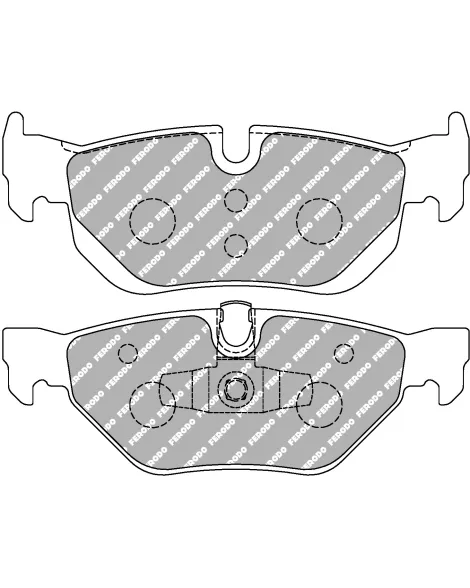 BMW 120i E81 06-11 ATE Sport Package Ferodo Racing Rear DS2500 Brake Pads BMW 120i E81 06-11 ATE Sport Package Ferodo Racing Rear DS2500 Brake Pads