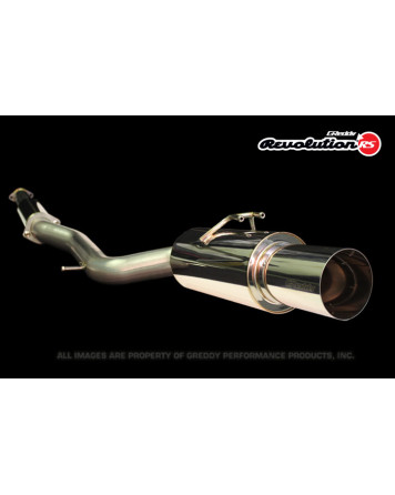 Mitsubishi EVO X 08-16 GReddy Revolution RS Exhaust 10138103