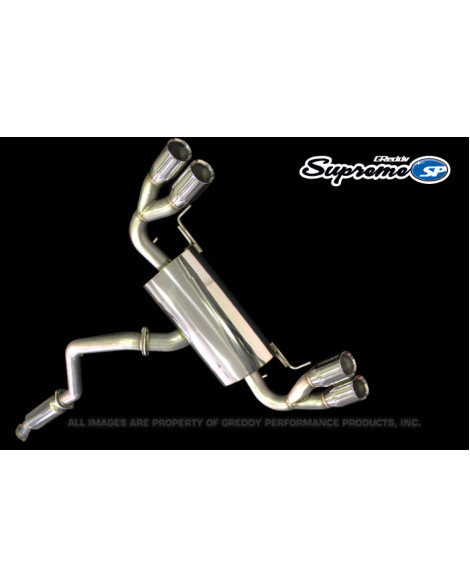 Subaru WRX/STI Hatchback 08-14 GReddy Supreme SP Cat-Back Exhaust 10168200 Subaru WRX/STI Hatchback 08-14 GReddy Supreme SP Cat-Back Exhaust 10168200