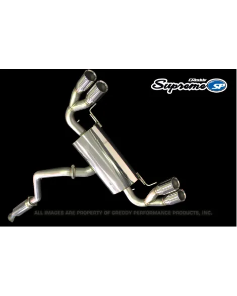 Subaru WRX/STI Hatchback 08-14 GReddy Supreme SP Cat-Back Exhaust 10168200 Subaru WRX/STI Hatchback 08-14 GReddy Supreme SP Cat-Back Exhaust 10168200