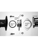 Subaru GrimmSpeed 3" Downpipe Adapter Aftermarket DP>OEM Subaru Cat-Back Subaru GrimmSpeed 3" Downpipe Adapter Aftermarket DP>OEM Subaru Cat-Back