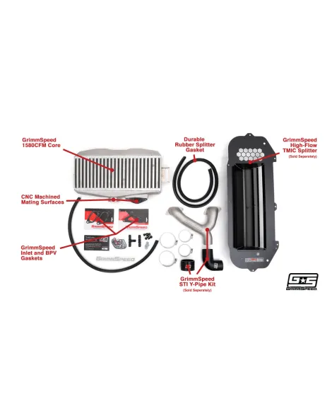 Subaru WRX/STI 02-21 GrimmSpeed Top Mount Intercooler Kit Subaru WRX/STI 02-21 GrimmSpeed Top Mount Intercooler Kit