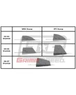 Subaru Impreza WRX/STI 02-07 GrimmSpeed Top Mount Intercooler Splitter Subaru Impreza WRX/STI 02-07 GrimmSpeed Top Mount Intercooler Splitter