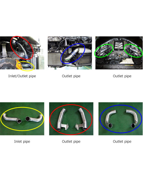 Nissan R35 GT-R 07+ HKS Intercooler Piping Kit Nissan R35 GT-R 07+ HKS Intercooler Piping Kit