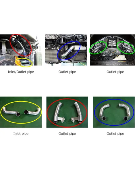 Nissan R35 GT-R 07+ HKS Intercooler Piping Kit Nissan R35 GT-R 07+ HKS Intercooler Piping Kit