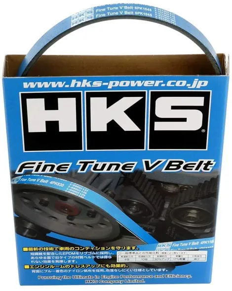Mitsubishi EVO 7/8/9 VII-IX HKS Fine Tune V-Belt Fan / AUX Belt Mitsubishi EVO 7/8/9 VII-IX HKS Fine Tune V-Belt Fan / AUX Belt