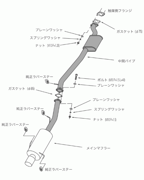 Nissan R33 GT-R Skyline 95-98 HKS Hi-Power409 Exhaust Nissan R33 GT-R Skyline 95-98 HKS Hi-Power409 Exhaust