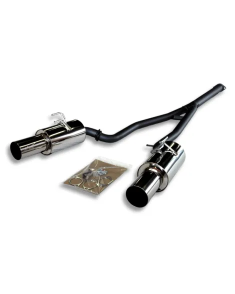 Mitsubishi EVO X 08- HKS Hi-Power Racing Dual Tip Cat-Back Exhaust Mitsubishi EVO X 08- HKS Hi-Power Racing Dual Tip Cat-Back Exhaust