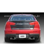 Mitsubishi EVO X 08- HKS Hi-Power Racing Dual Tip Cat-Back Exhaust