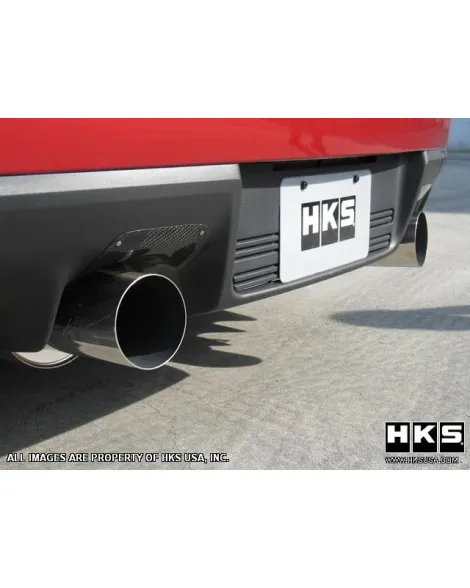 Mitsubishi EVO X 08- HKS Hi-Power Racing Dual Tip Cat-Back Exhaust Mitsubishi EVO X 08- HKS Hi-Power Racing Dual Tip Cat-Back Exhaust