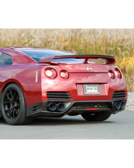 Nissan R35 GT-R 07- HKS Racing Muffler Exhaust Nissan R35 GT-R 07- HKS Racing Muffler Exhaust