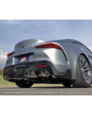 Toyota Supra GR MK5 DB42 19- W/O OPF HKS Dual Muffler Cat-Back Exhaust