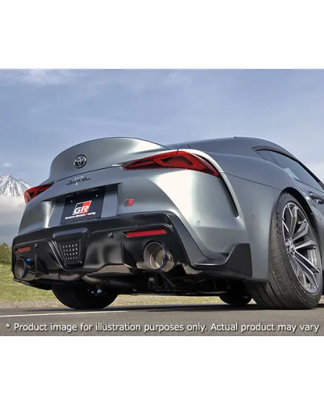 Toyota Supra GR MK5 DB42 19- W/O OPF HKS Dual Muffler Cat-Back Exhaust Toyota Supra GR MK5 DB42 19- W/O OPF HKS Dual Muffler Cat-Back Exhaust