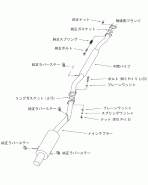 Subaru WRX/STI GDB E/F 04-07 HKS Silent Hi-Power Exhaust Subaru WRX/STI GDB E/F 04-07 HKS Silent Hi-Power Exhaust