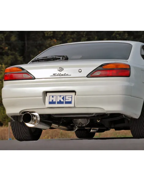 Nissan S15 200SX Silvia 99-02 HKS Silent Hi-Power Cat-Back Exhaust Nissan S15 200SX Silvia 99-02 HKS Silent Hi-Power Cat-Back Exhaust