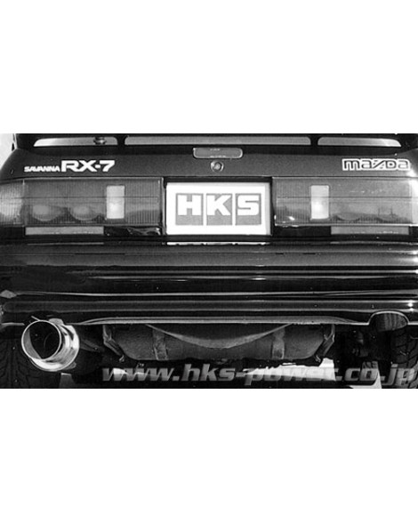 Mazda RX-7 FC 85-91 HKS Silent Hi-Power Single Exit Cat-Back Exhaust Mazda RX-7 FC 85-91 HKS Silent Hi-Power Single Exit Cat-Back Exhaust