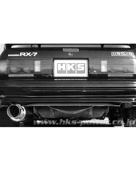 Mazda RX-7 FC 85-91 HKS Silent Hi-Power Single Exit Cat-Back Exhaust Mazda RX-7 FC 85-91 HKS Silent Hi-Power Single Exit Cat-Back Exhaust