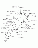 Mazda RX-7 FC 85-91 HKS Silent Hi-Power Single Exit Cat-Back Exhaust Mazda RX-7 FC 85-91 HKS Silent Hi-Power Single Exit Cat-Back Exhaust