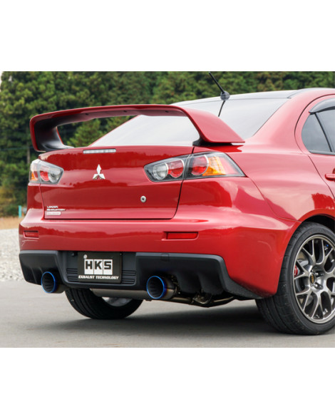 Mitsubishi EVO 10 / EVO X HKS Super Turbo Muffler Exhaust Mitsubishi EVO 10 / EVO X HKS Super Turbo Muffler Exhaust