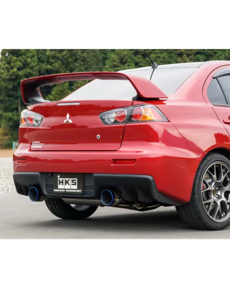 Mitsubishi EVO 10 / EVO X HKS Super Turbo Muffler Exhaust Mitsubishi EVO 10 / EVO X HKS Super Turbo Muffler Exhaust