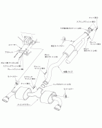 Toyota GR YARIS 20+ HKS Super Turbo Muffler Exhaust Toyota GR YARIS 20+ HKS Super Turbo Muffler Exhaust