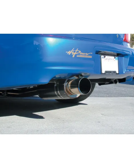 Subaru WRX/STI 02-07 HKS Carbon-Ti Cat Back Exhaust Subaru WRX/STI 02-07 HKS Carbon-Ti Cat Back Exhaust